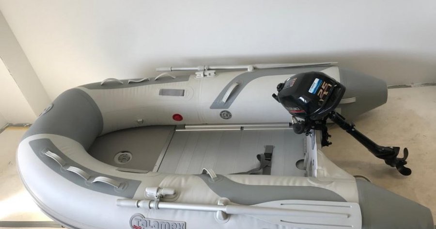Talamex Schlauchboot HLX 350 Aludeck mit Motor